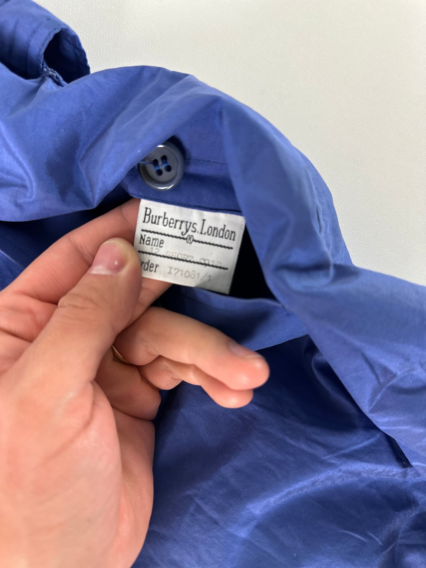 Vintage Burberry Trench Coat Size 12 M