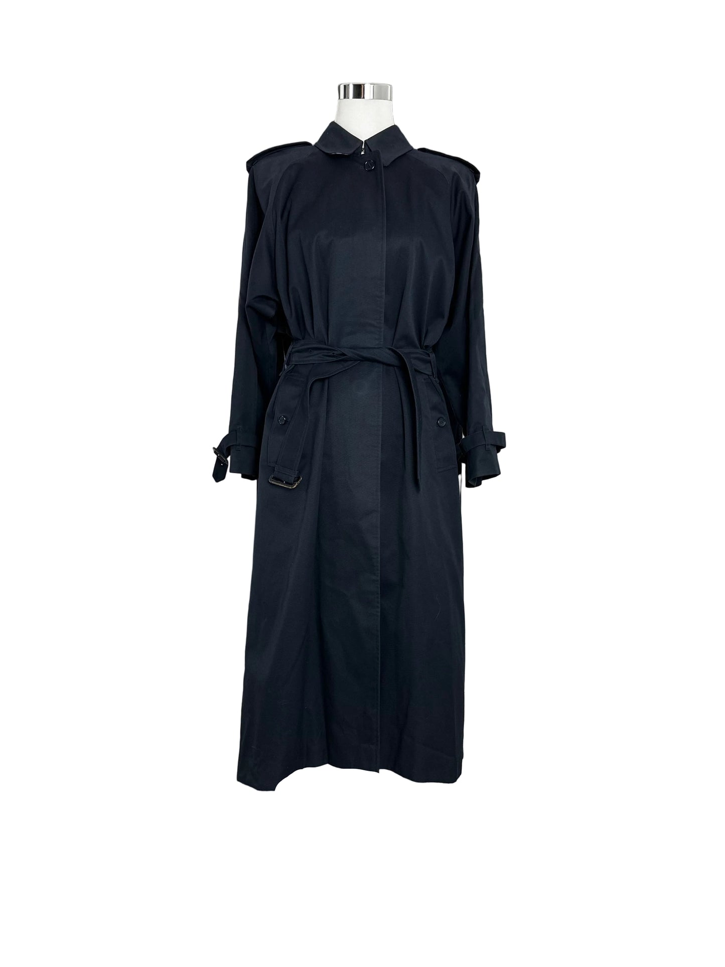 Vintage Burberry Trench Coat Size 12 M
