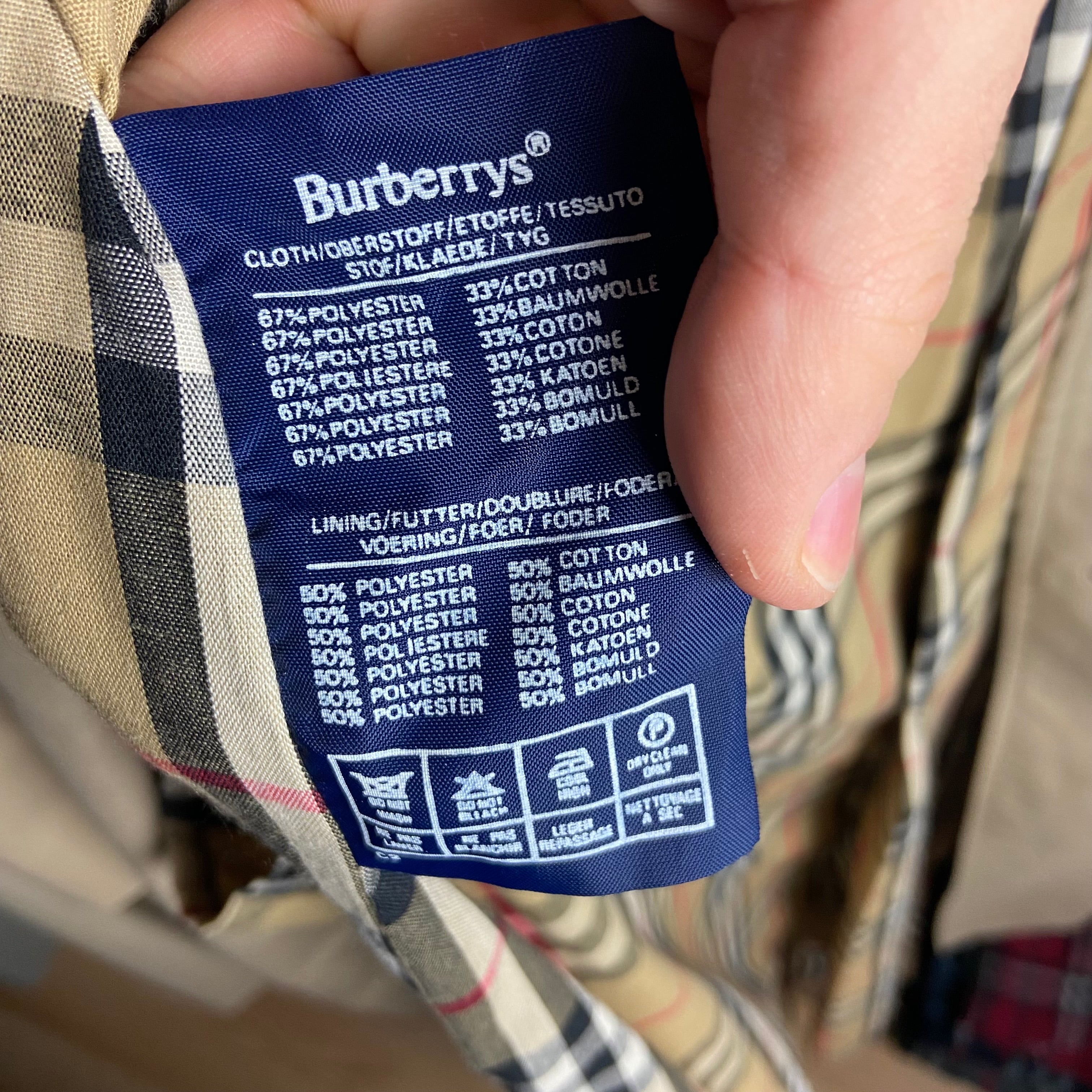Burberry Trenchcoat Size 14/L