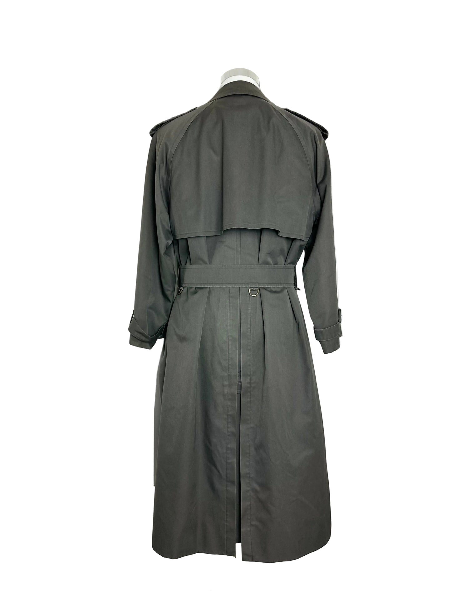 Vintage Burberry Trench Coat Size 14 L With Lining