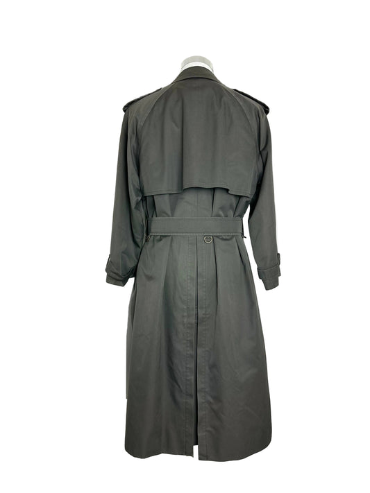 Vintage Burberry Trench Coat Size 14 L With Lining