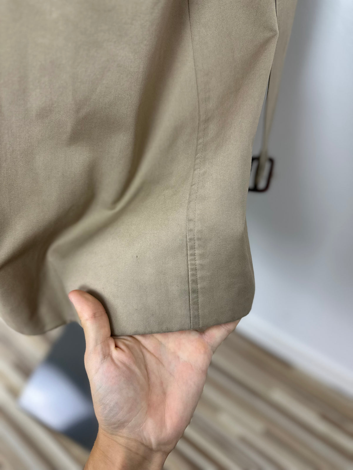 Vintage Burberry Trench Coat Beige Size 56 XL