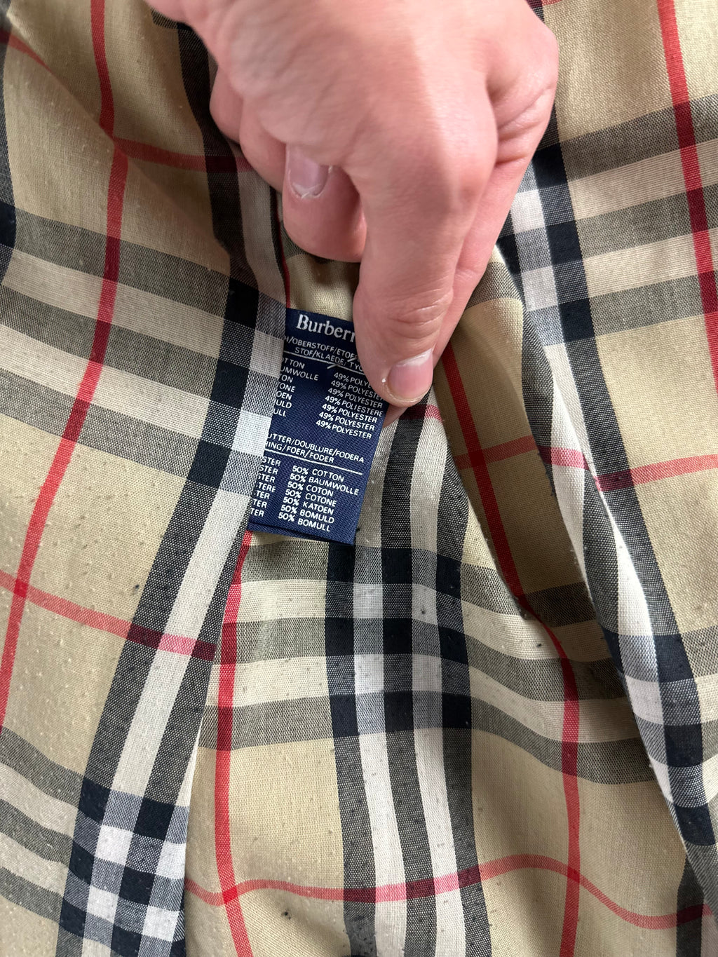 Burberrys Trenchcoat (8/XS)