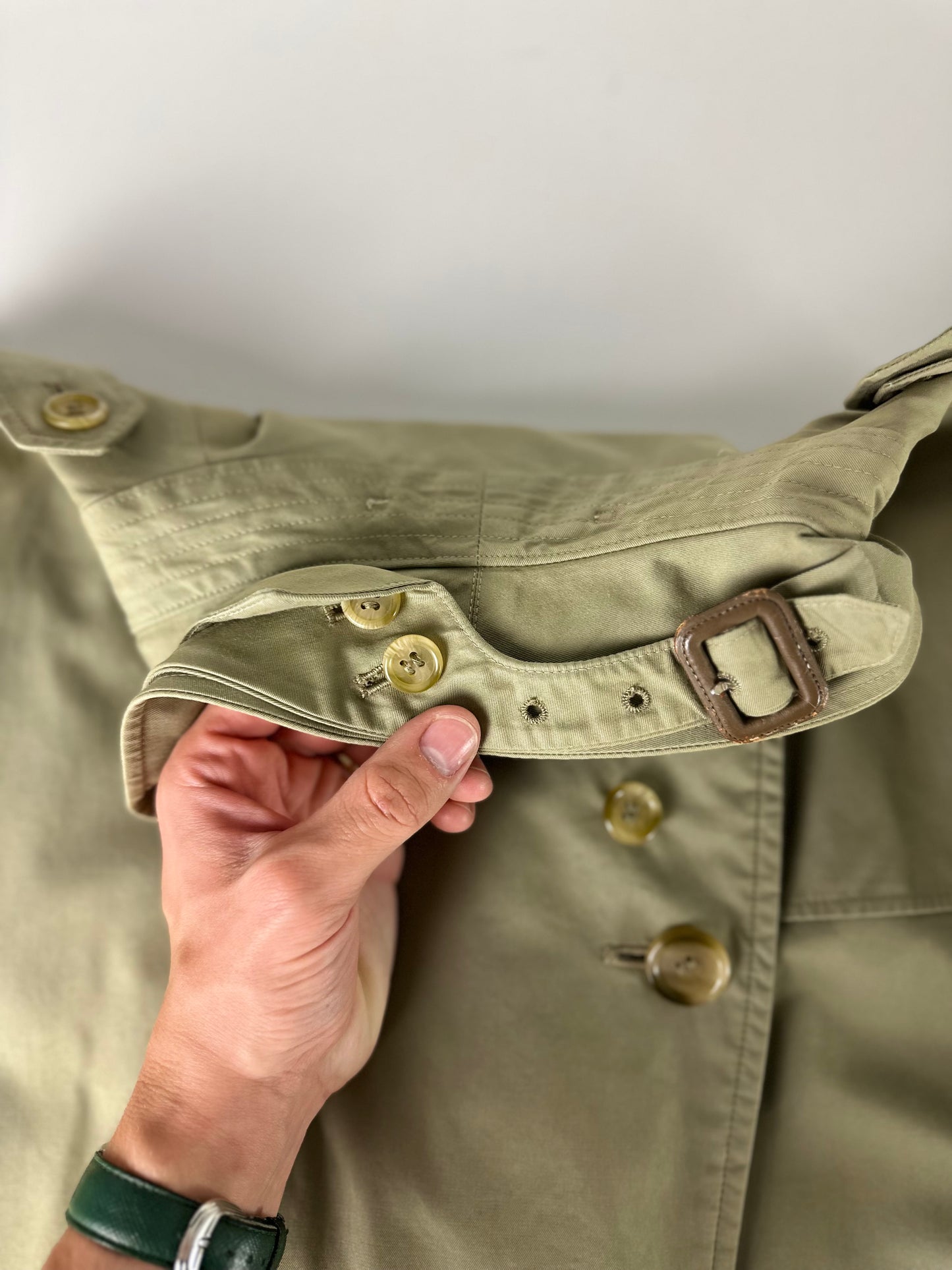 Vintage Burberry Trench Coat Size 14 L