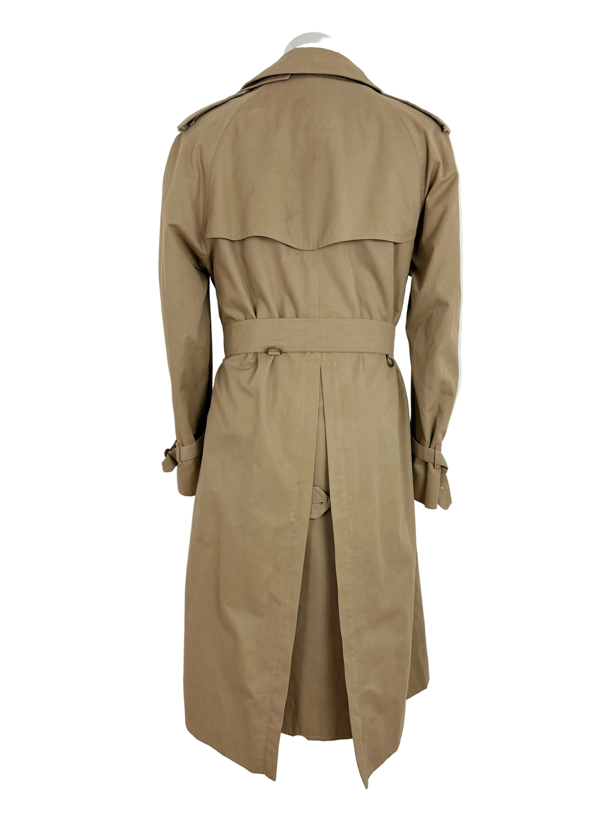 Vintage Burberry Trench Coat Beige Size 50 L With Lining