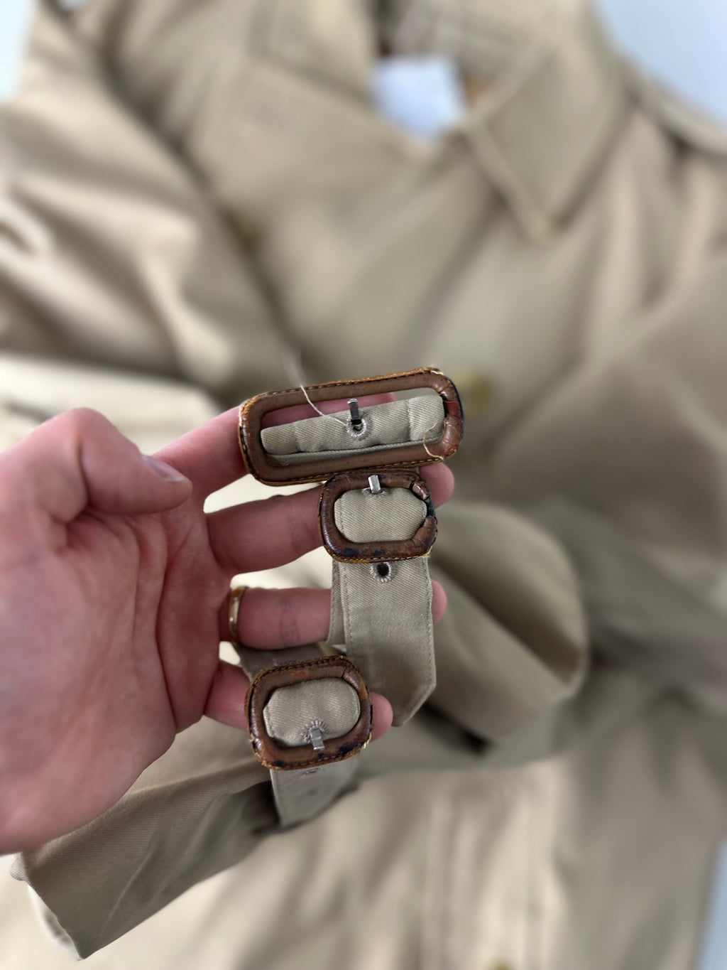 Burberrys Trenchcoat (54/XL) including Inlet