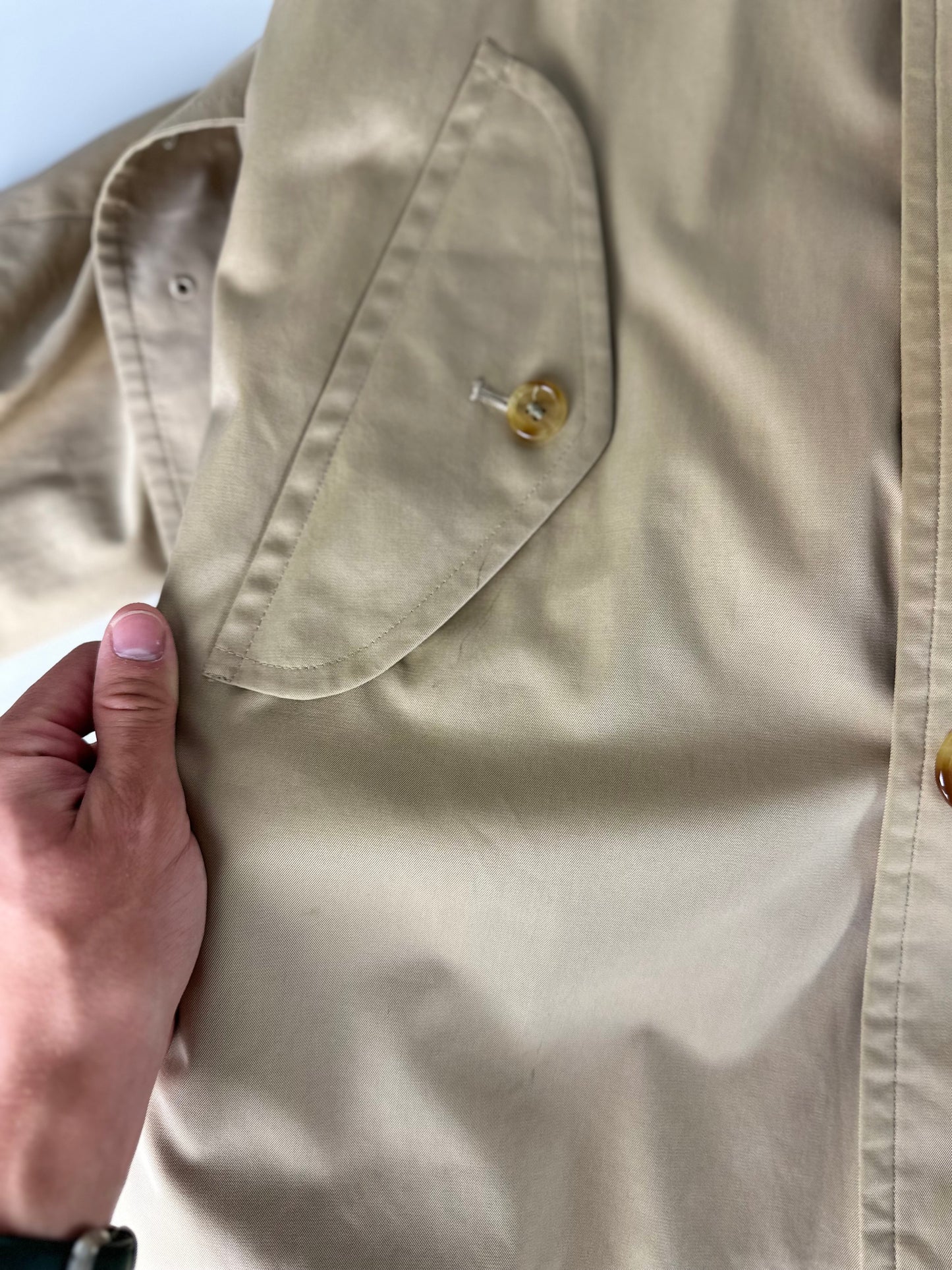 Vintage Burberry Trench Coat Size 50 L