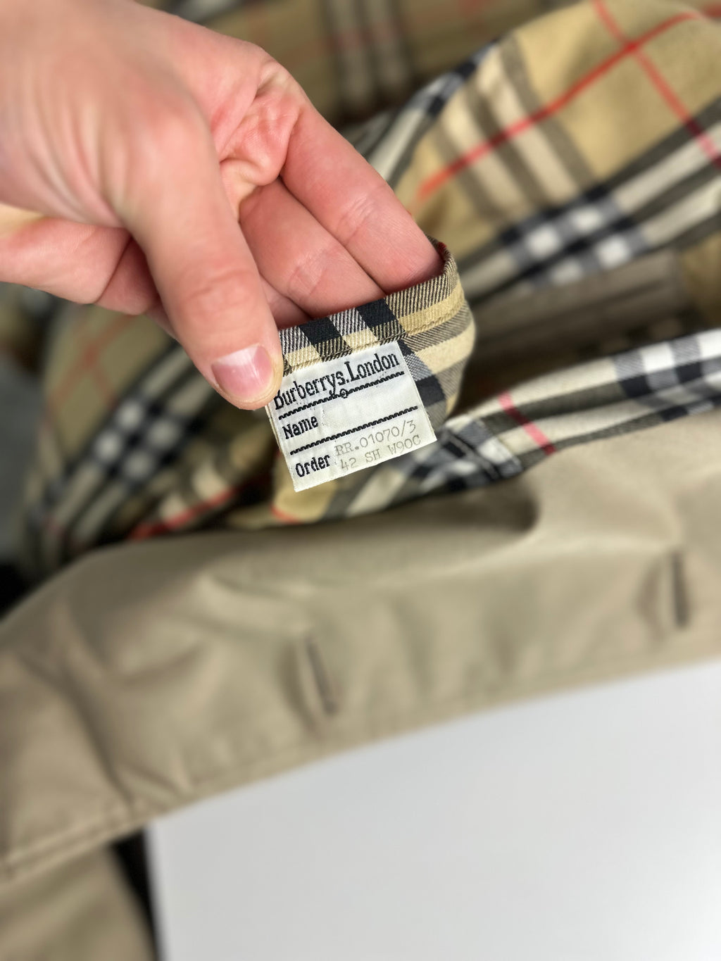 Burberrys Carcoat (46/S)