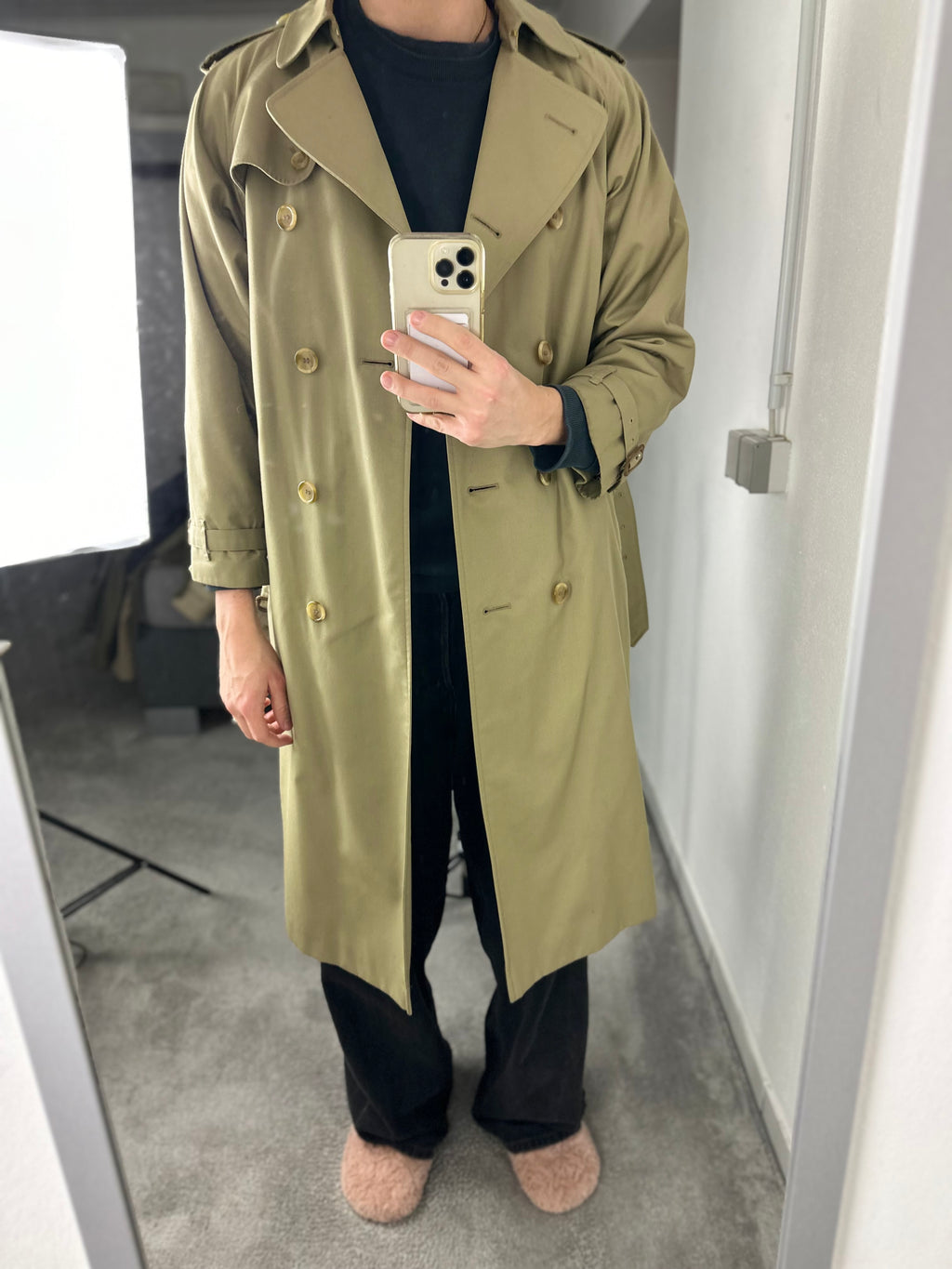 Burberrys Trenchcoat (12/M) including Inlet