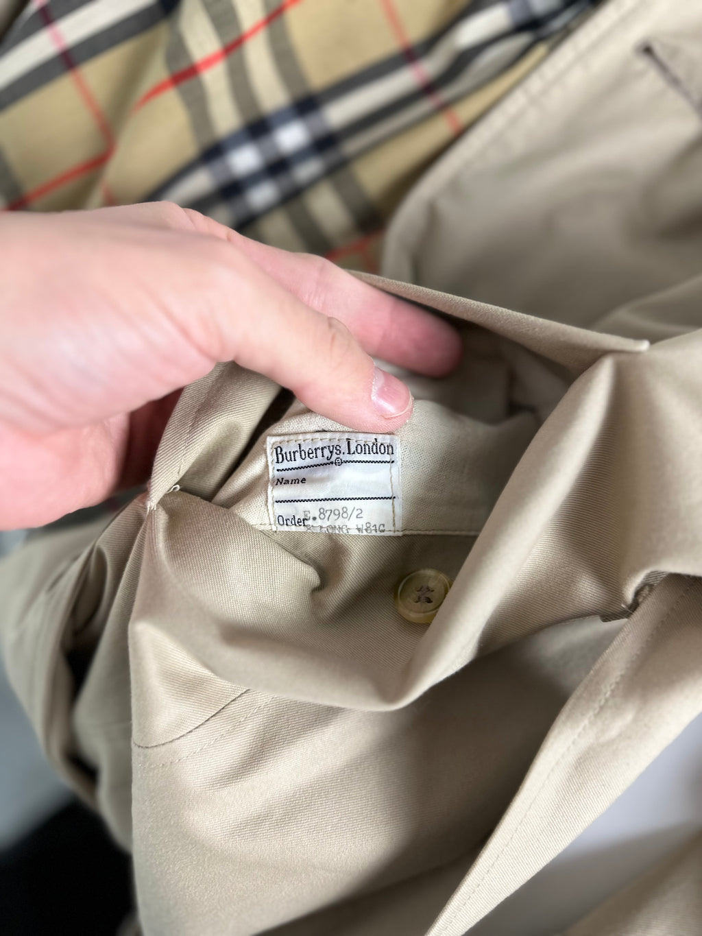 Burberrys Trenchcoat (8/XS)