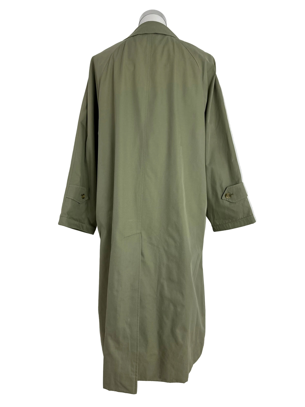 Vintage Burberry Car Coat Oliv Size 14 L