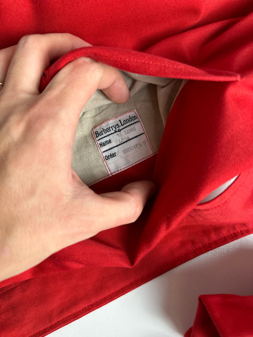 Burberrys Trenchcoat (16/XL)