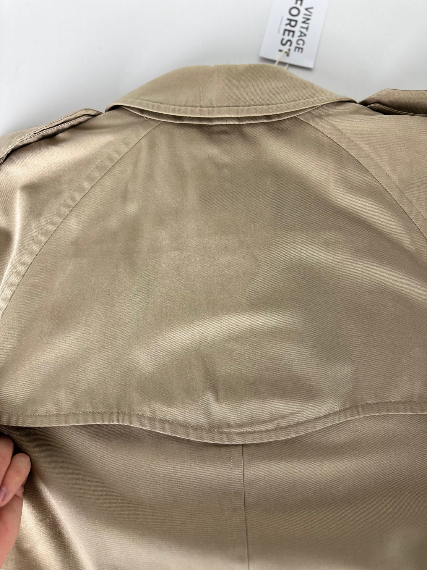Vintage Burberry Trench Coat Size 48 M