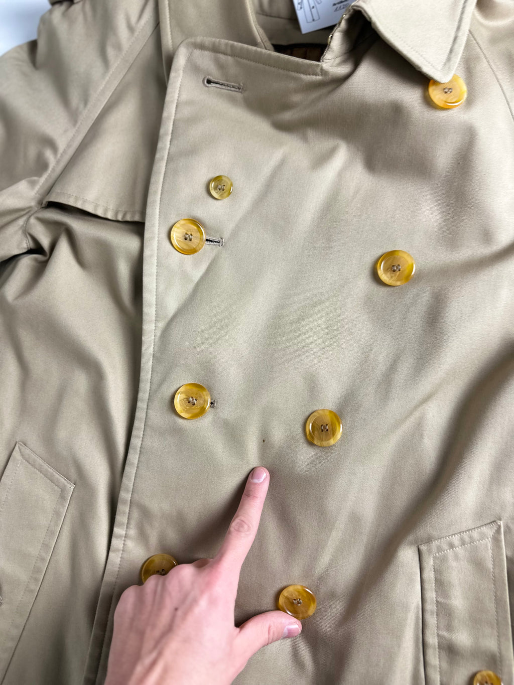 Burberrys Trenchcoat (44/XS) including Inlet