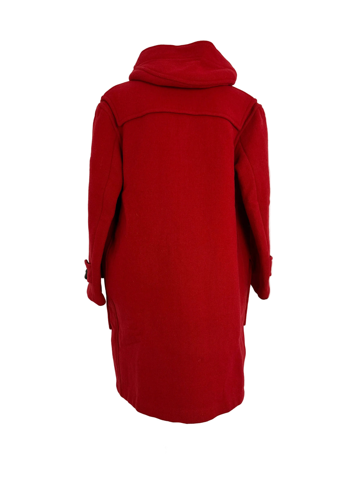 Vintage Burberry Duffle Coat Red Size 12 M