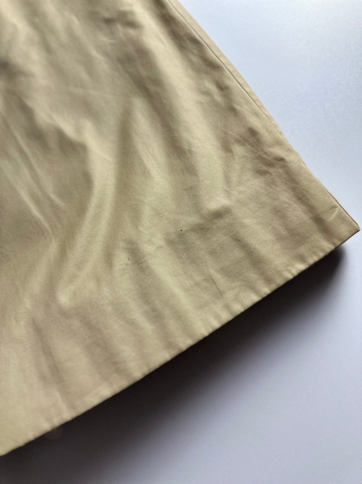 Vintage Burberry Car Coat Beige Size 52 L With Lining