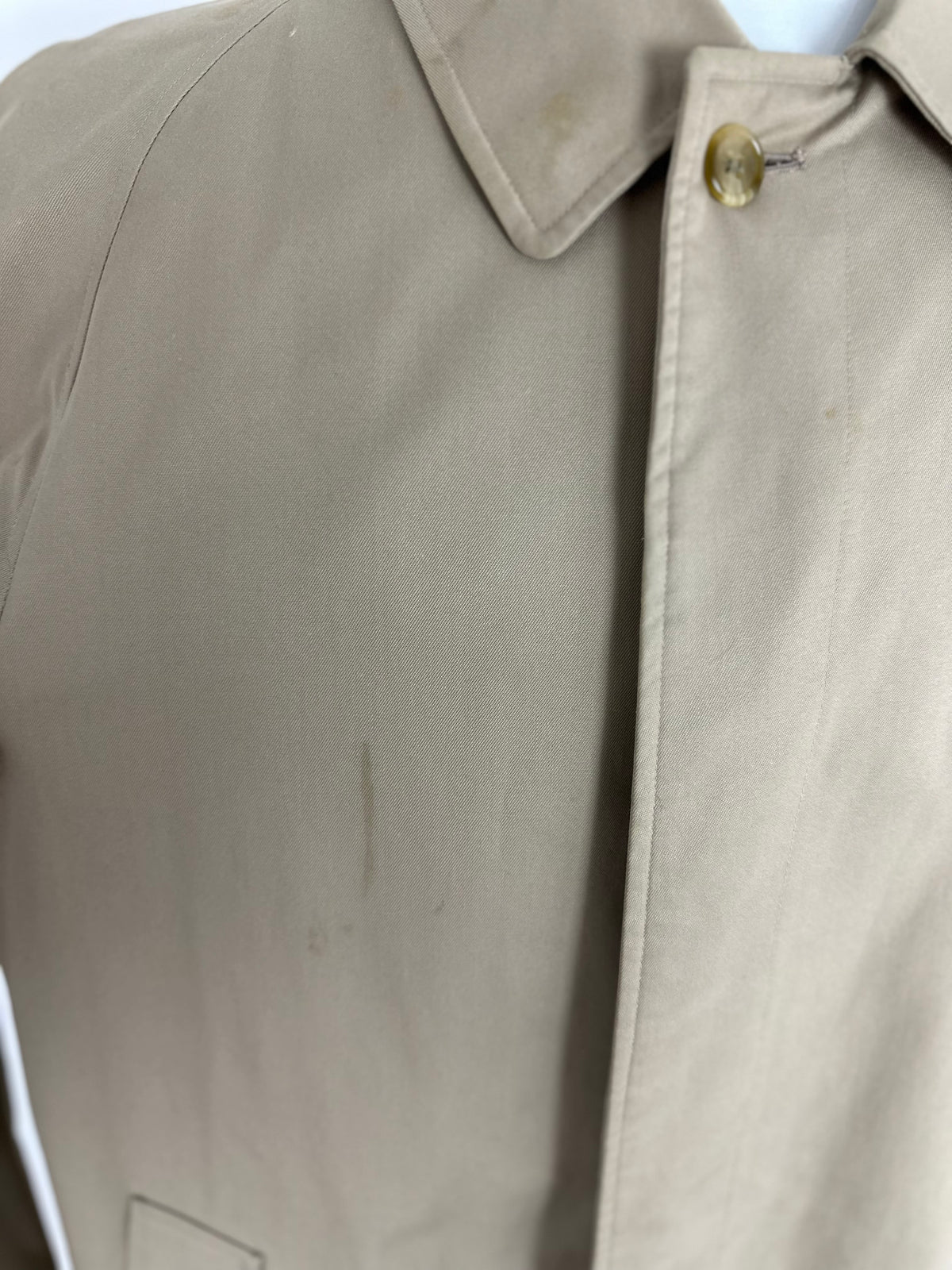 Vintage Burberry Car Coat Beige Size 52 L