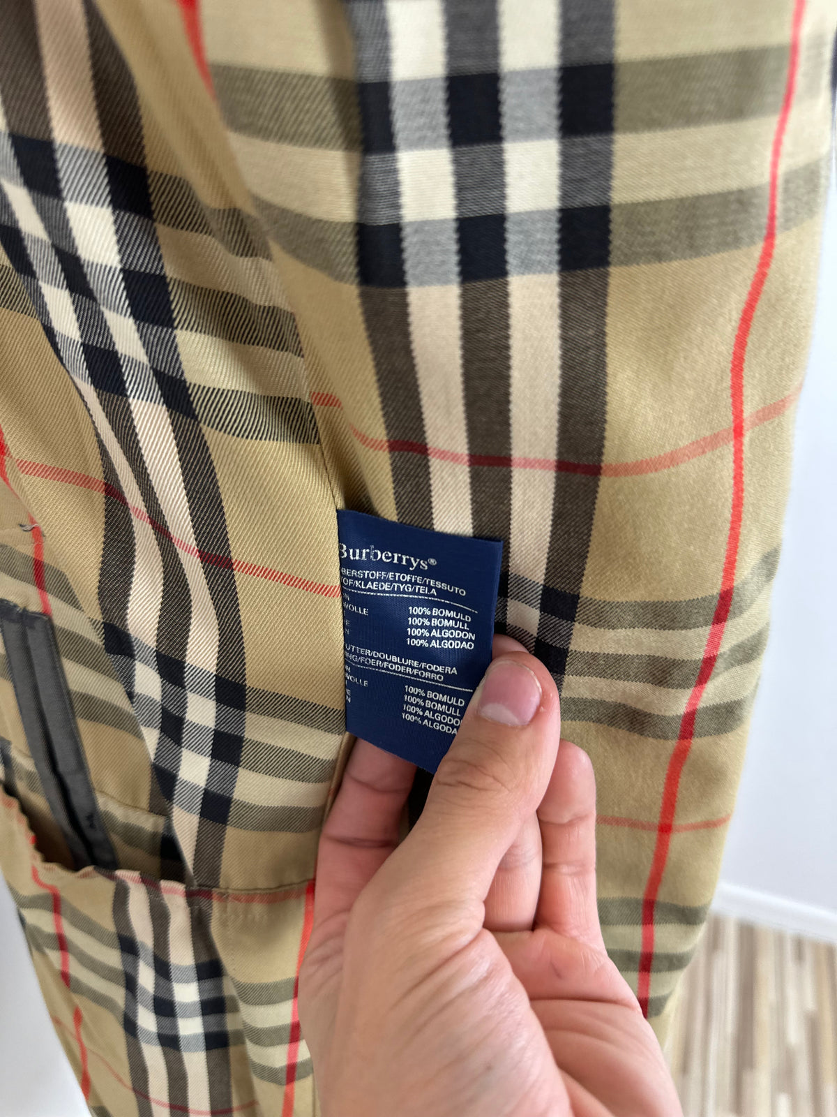 Vintage Burberry Car Coat Grey Size 50 L