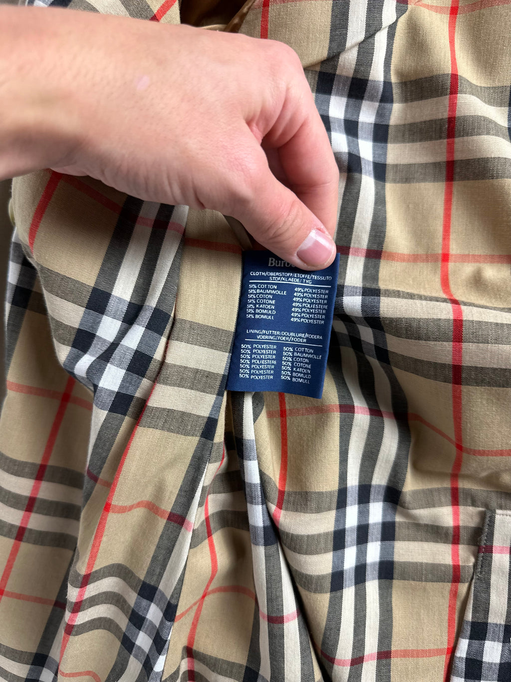 Burberrys Trenchcoat (8/XS)