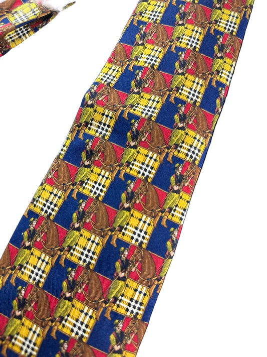 Vintage Burberry Silk Tie