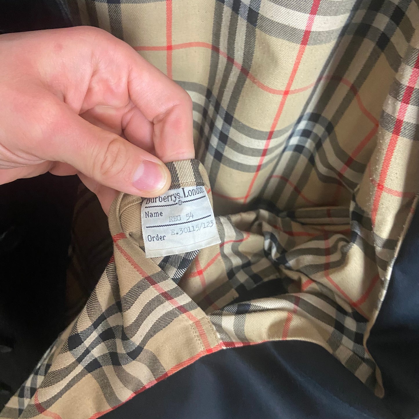 Burberry Trenchcoat Size 54/XL