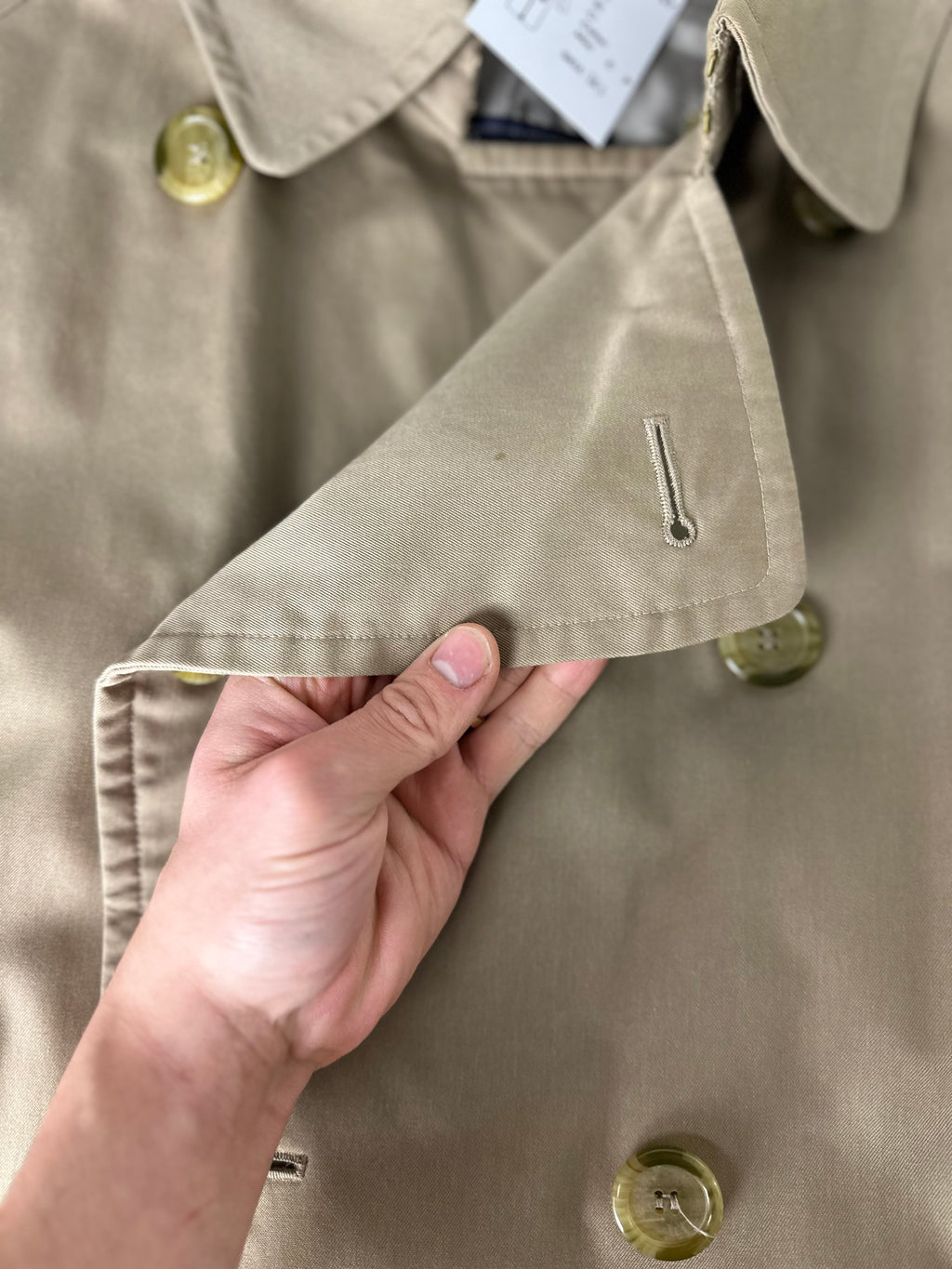 Burberrys Trenchcoat (58/XXL) including Inlet