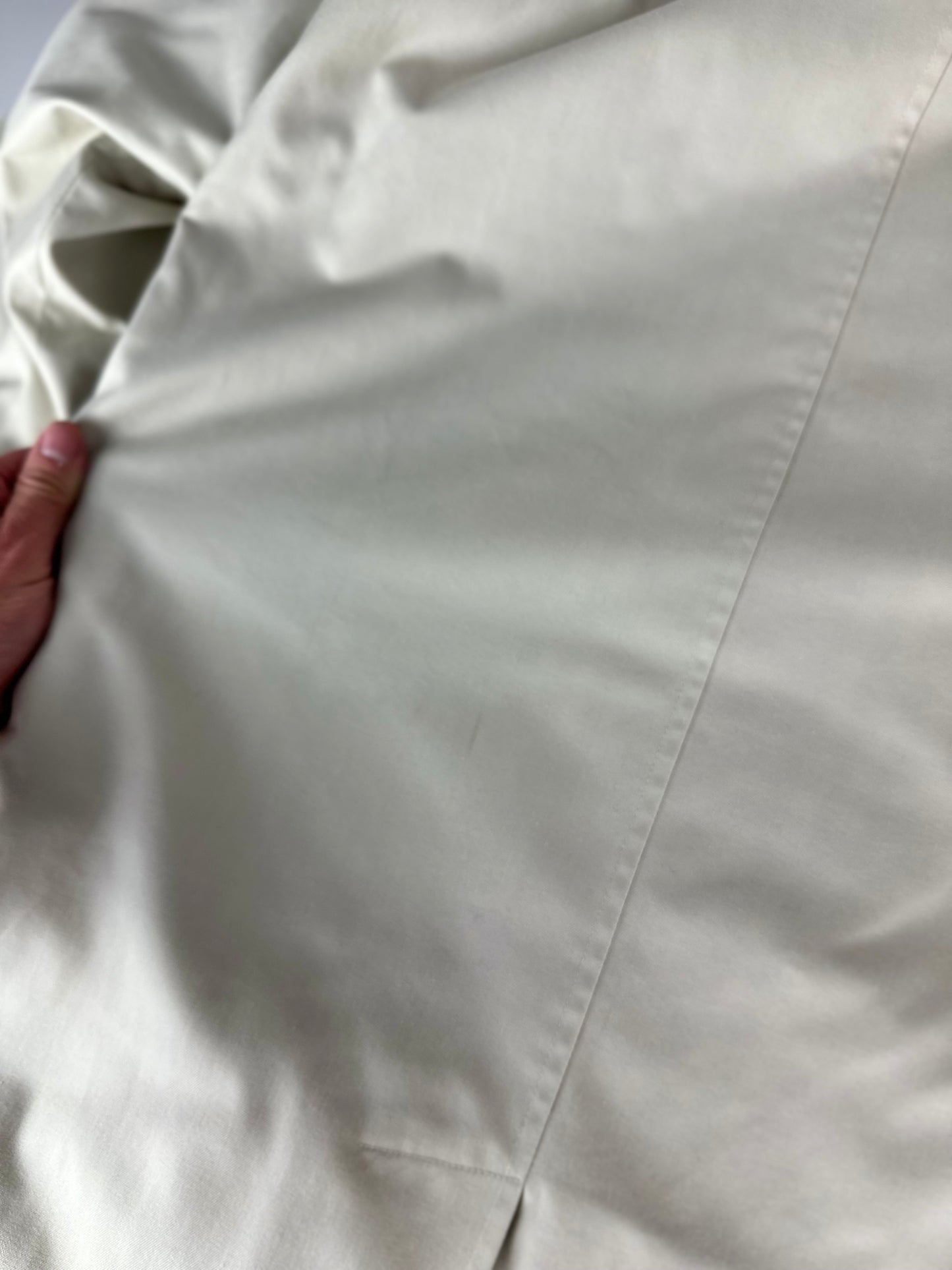 Vintage Burberry Car Coat Creme 52 L