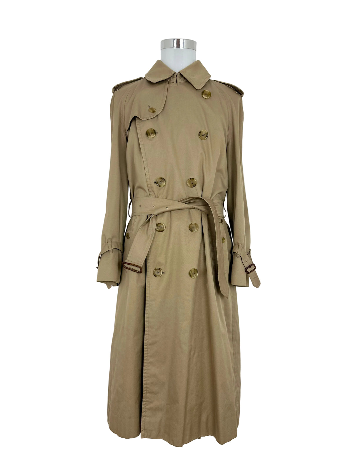 Vintage Burberry Trench Coat Beige Size 50 L