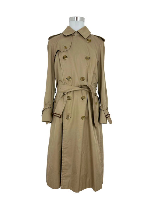 Vintage Burberry Trench Coat Beige Size 50 L