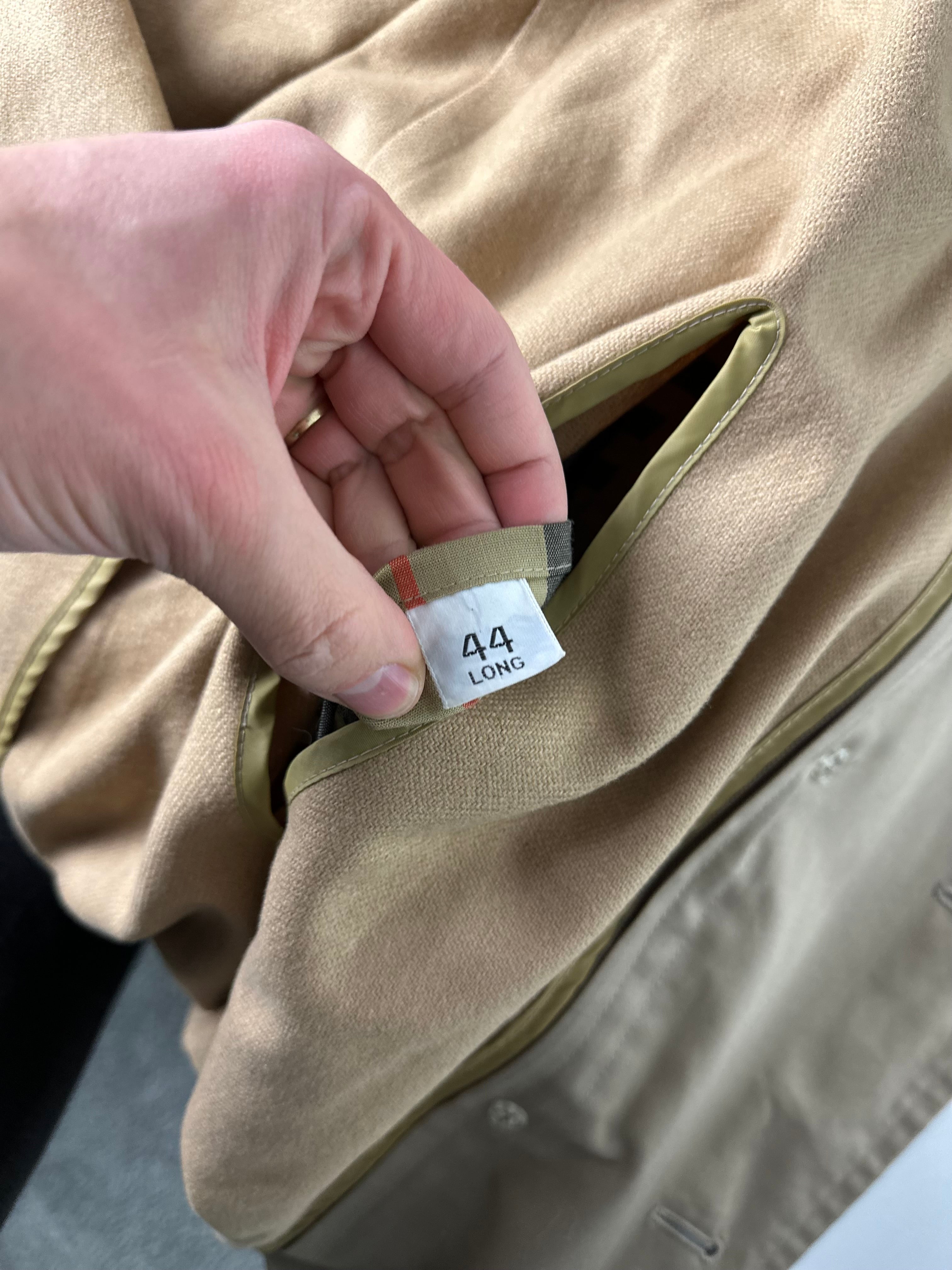 Burberrys Trenchcoat (58/XXL) including Inlet