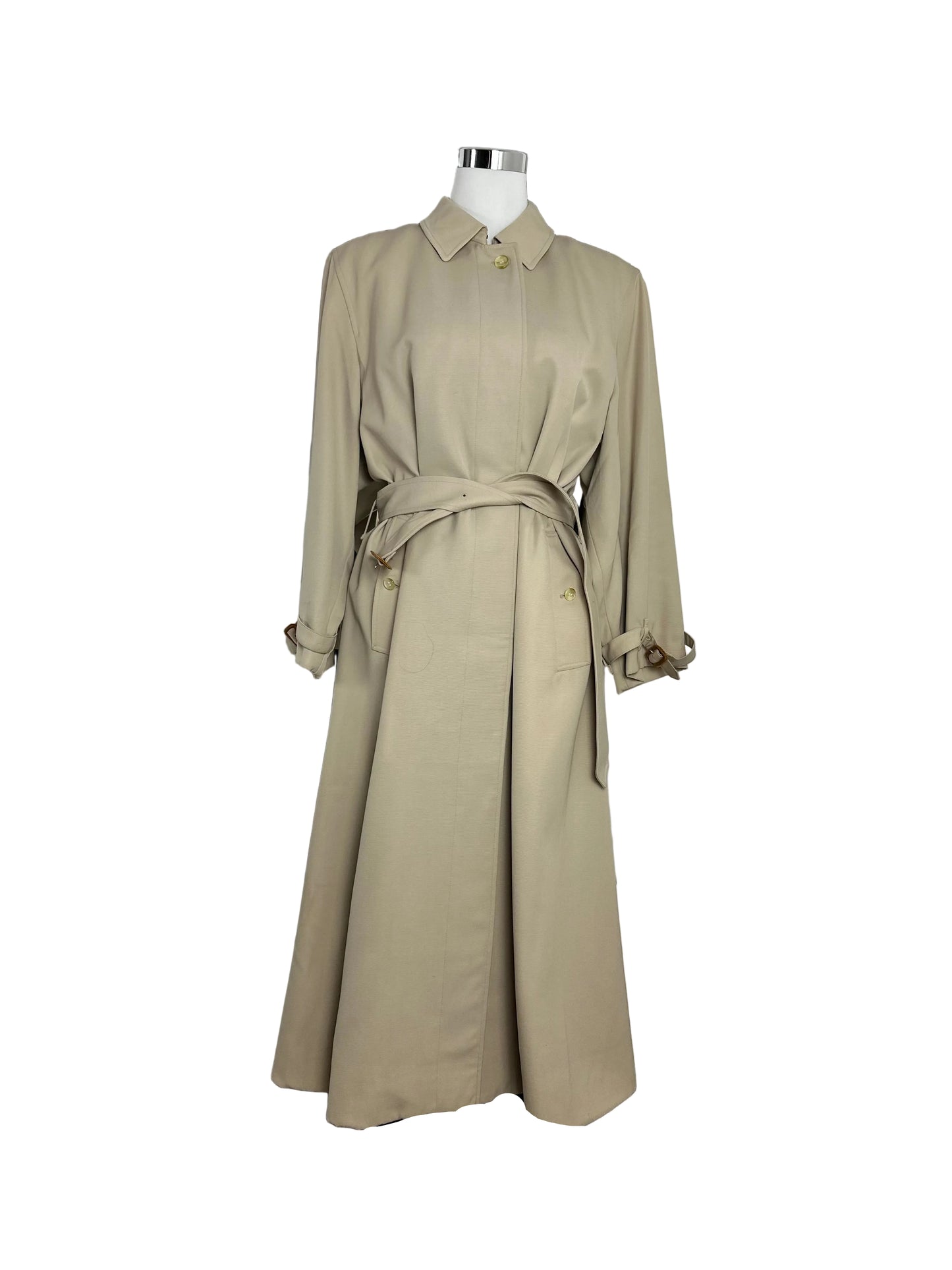Vintage Burberry Trench Coat Size 14 L Burella