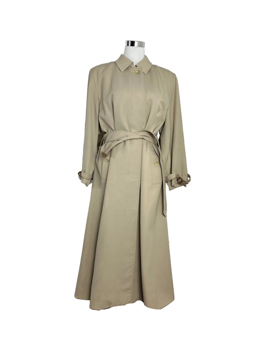 Vintage Burberry Trench Coat Size 14 L Burella