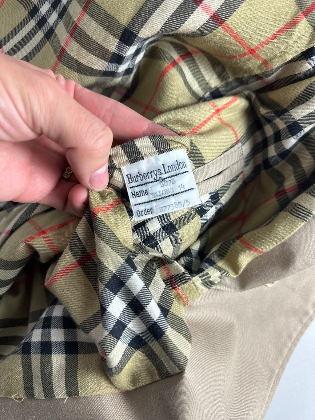 Burberrys Trenchcoat (14/L)