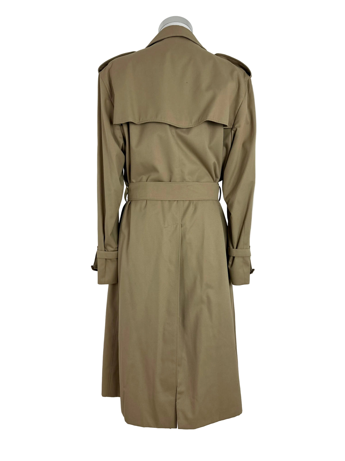 Vintage Burberry Trench Coat Beige Size 58 XXL