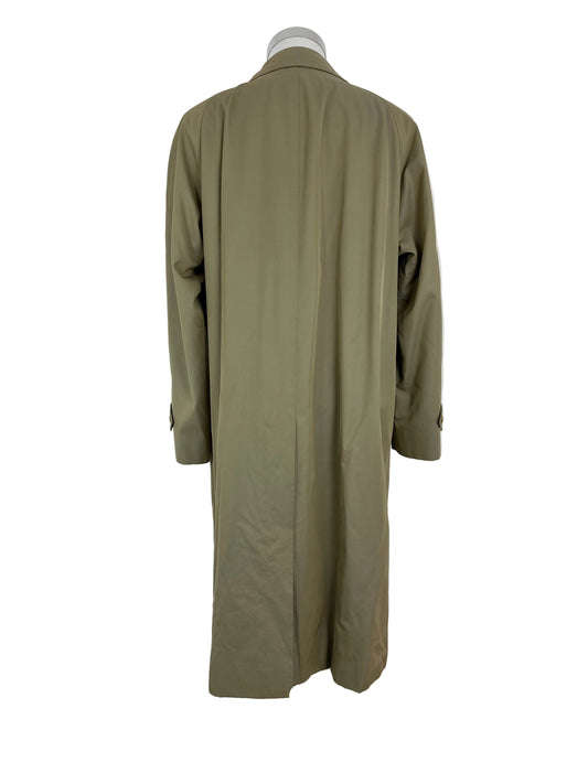 Vintage Burberry Car Coat Oliv Size 52 L