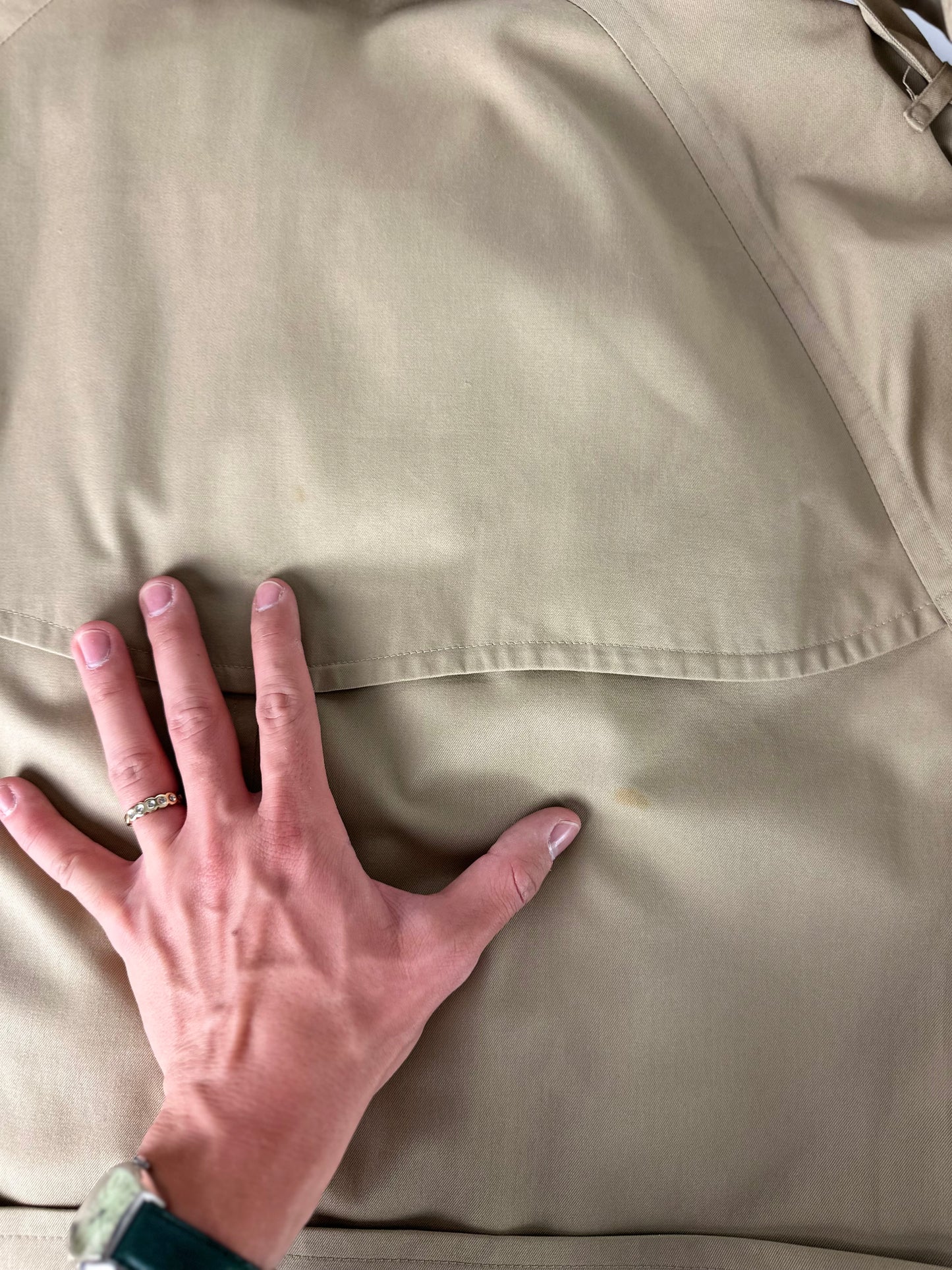 Vintage Burberry Trench Coat Size 52 L