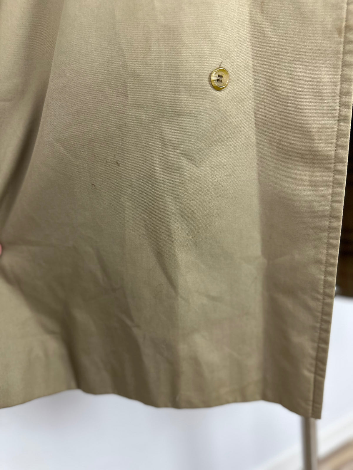 Vintage Burberry Trench Coat Beige Size 50 L
