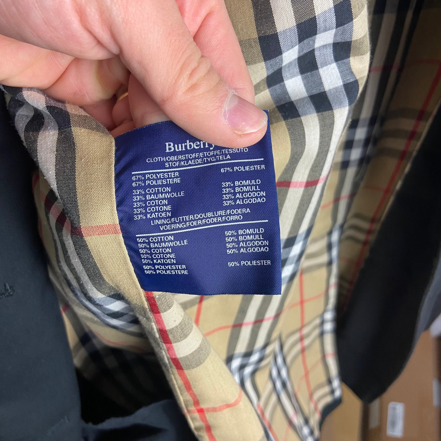 Burberry Trenchcoat Size 14/L