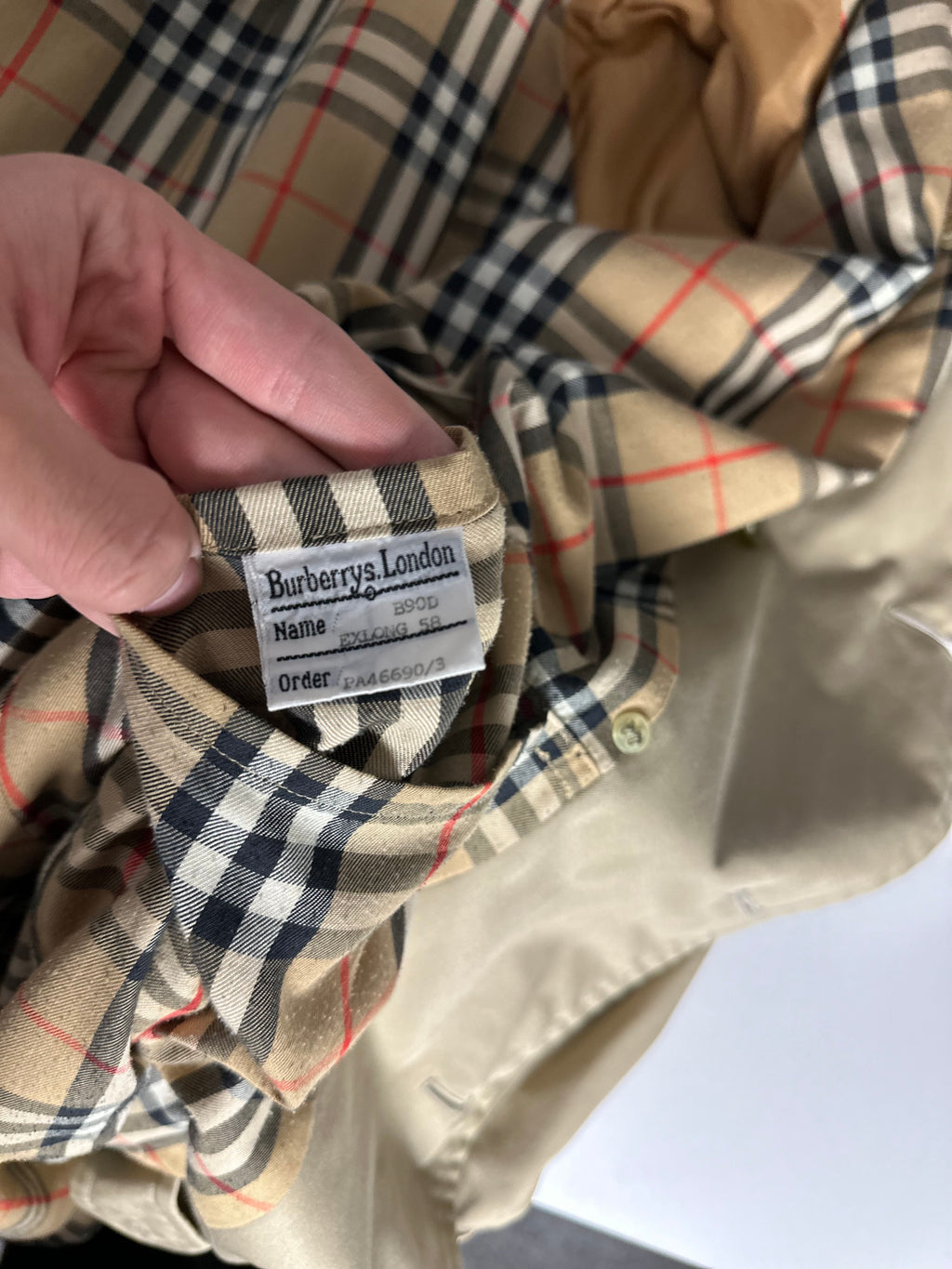 Burberrys Trenchcoat (58/XXL)