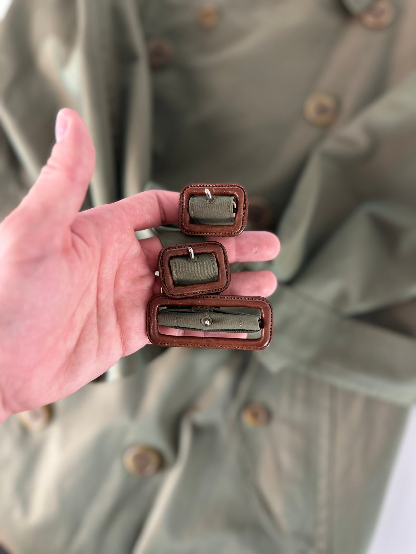 Vintage Burberry Trench Coat Size 46 S