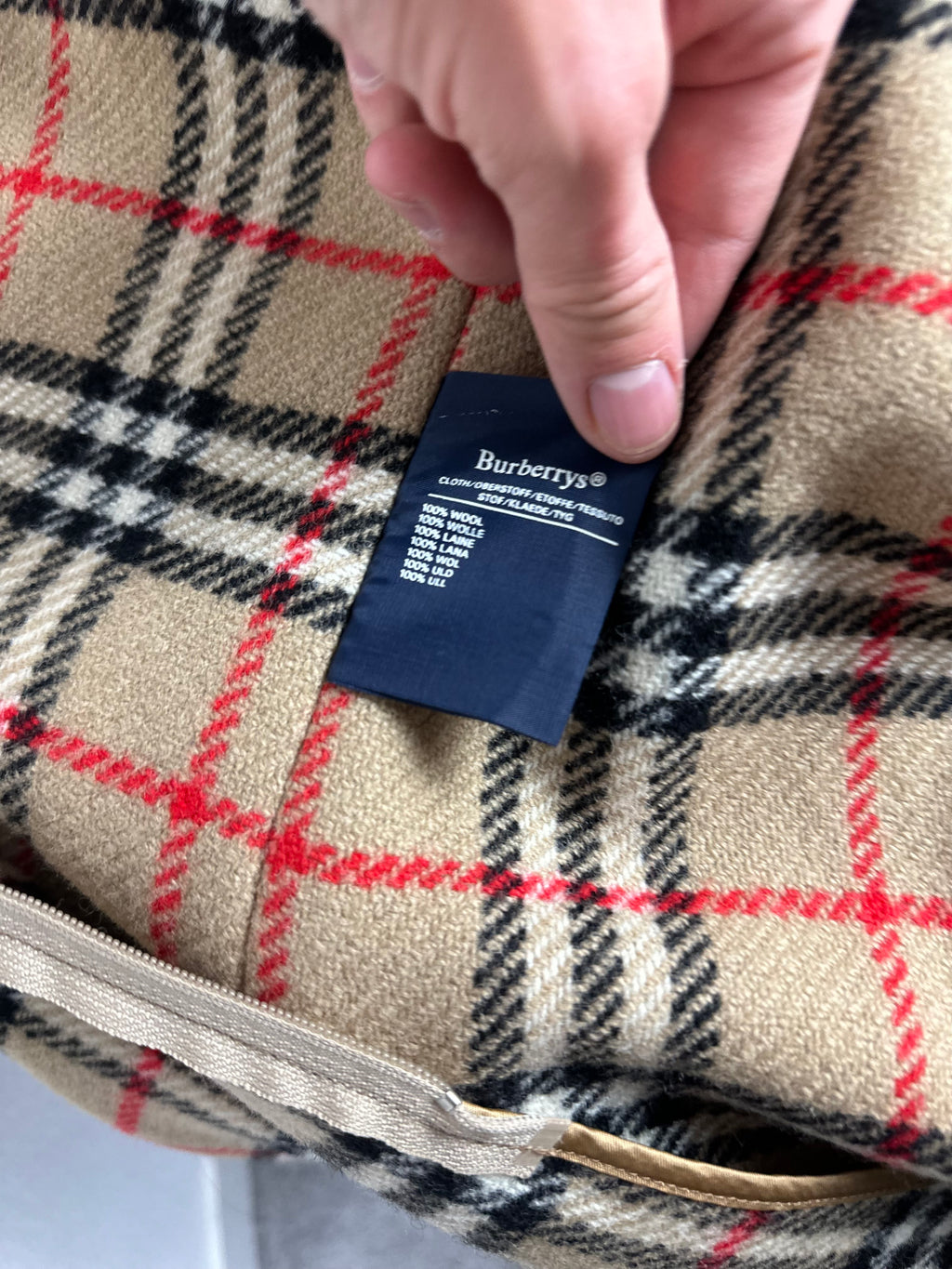 Burberrys Trenchcoat (58/XXL) including Inlet