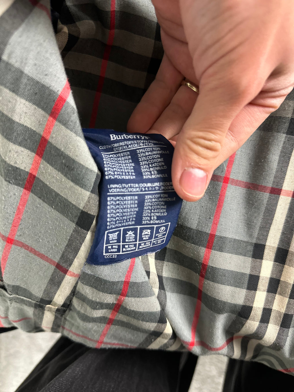 Burberrys Carcoat (48/M)