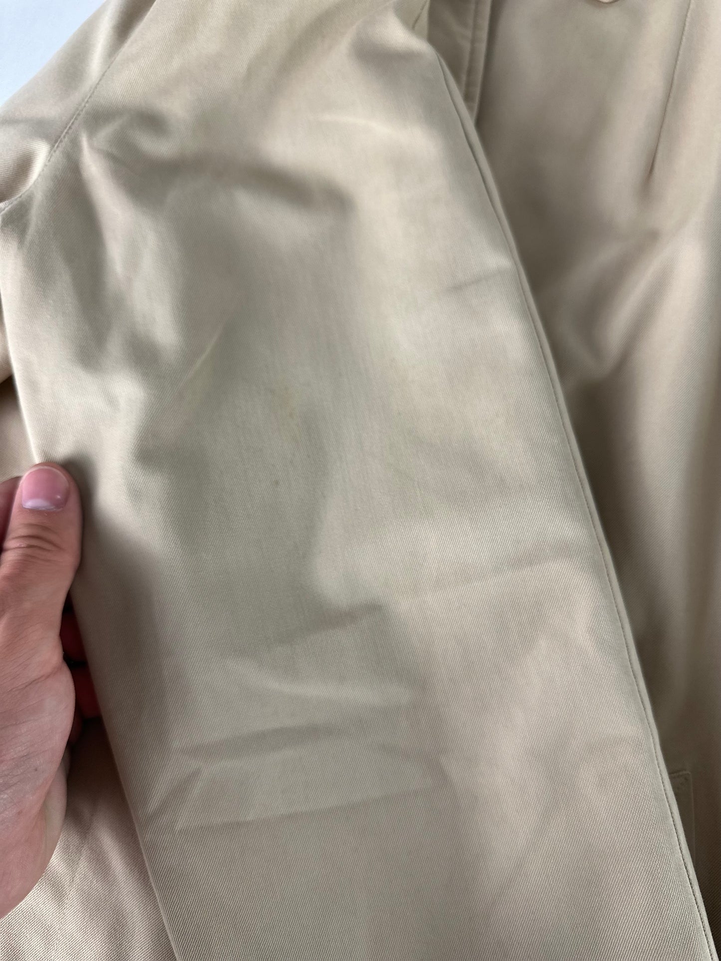 Vintage Burberry Car Coat Size 10 S