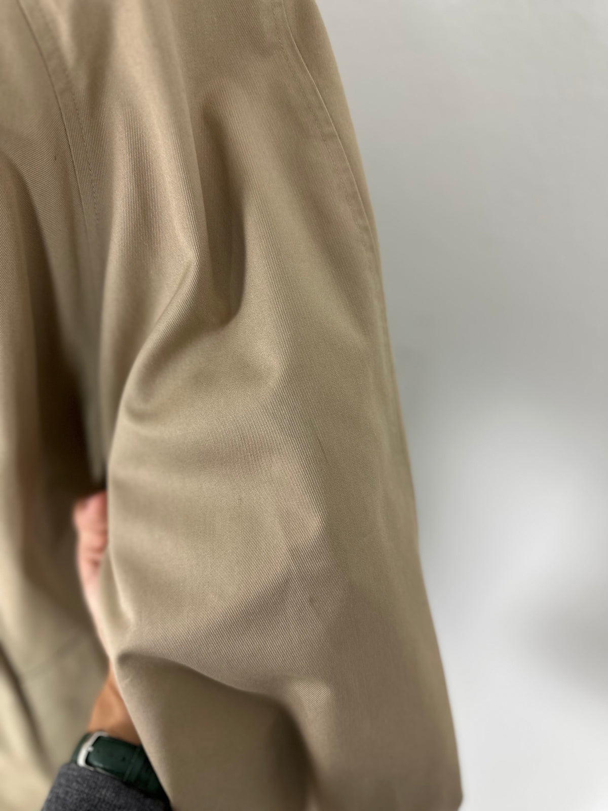 Vintage Burberry Trench Coat Beige Size 56 XL