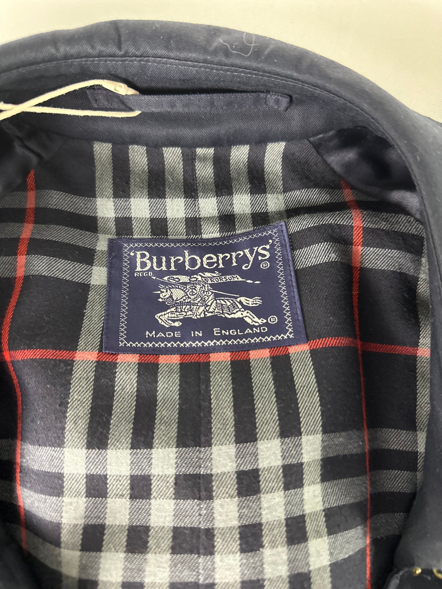 Vintage Burberry Trench Coat Size 54 XL