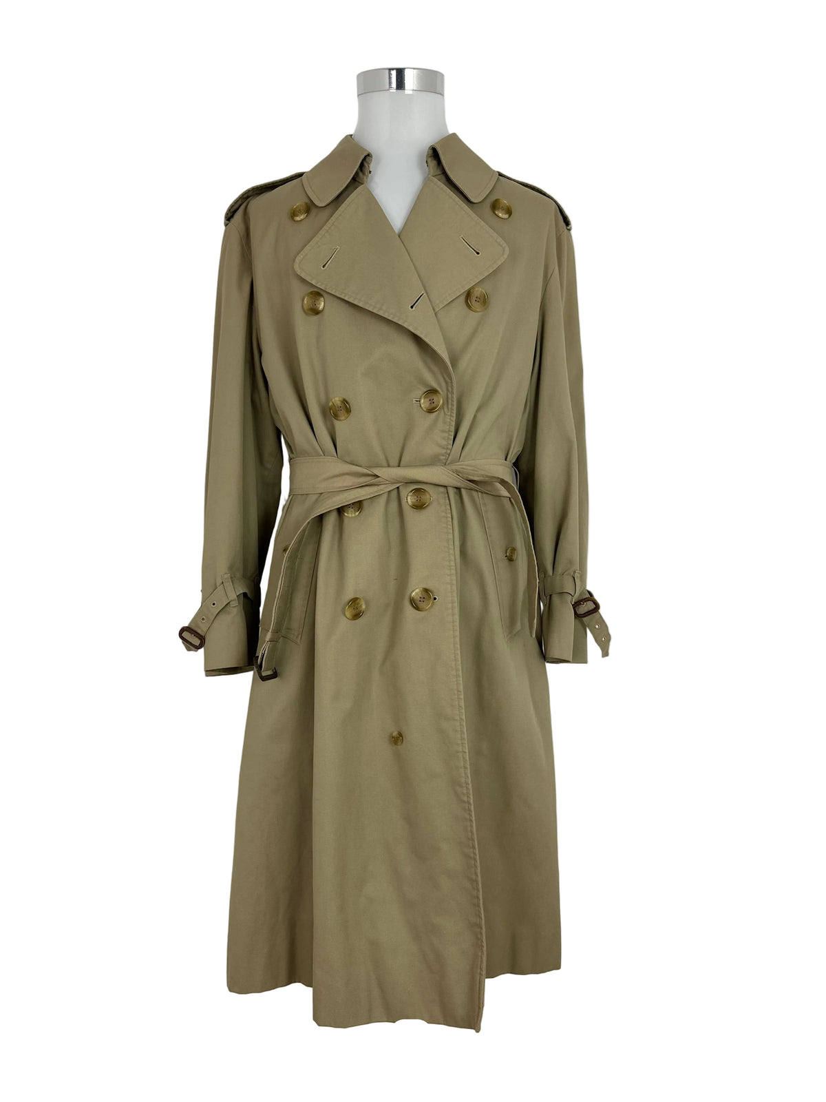 Vintage Burberry Trench Coat Beige Size 52 L