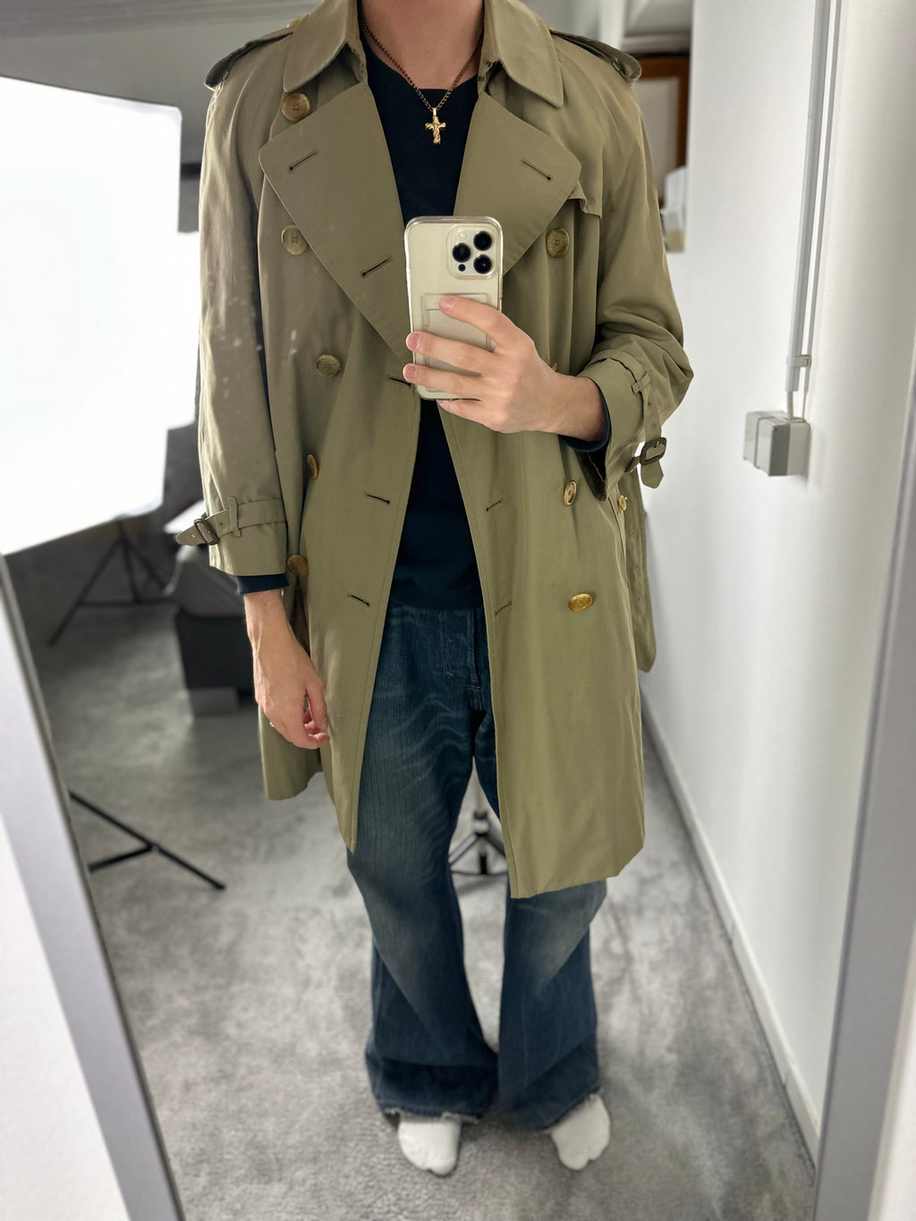 Burberrys Trenchcoat (46/S) including Inlet