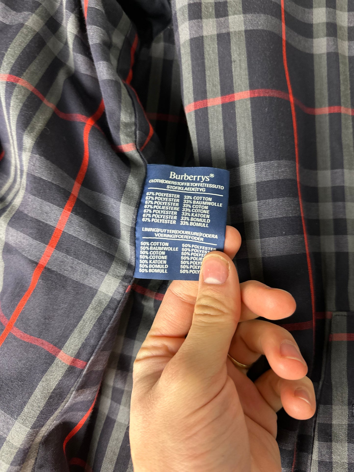 Burberrys Trenchcoat (10/S)
