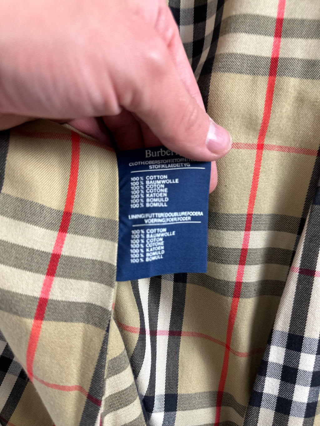 Burberrys Trenchcoat (6/XXS)