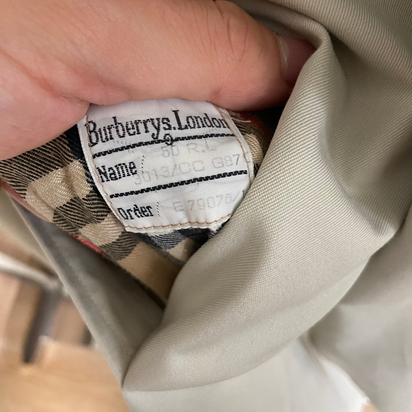 Burberrys Carcoat (50/L)